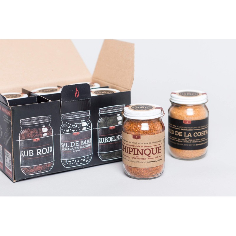 SMP Rubs Variety Pack - 6 count:Ultimate Black Rub, Original