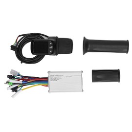 24V 36V 48V 350W Electric Scooter Bicycle Brushless Motor Speed Controller LCD Idisplay Full Grip Half Grip Set