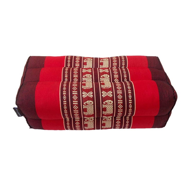 Traditional Thai Kapok Yoga Support Block Cushion Meditation Pillow size