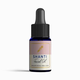 Shanti Organic Aromatherapy Facial Oil for Mature Skin 1 fl. oz. | 30ml | Reiki & Crystal Infused - Skincare - Size: Mini Travel Size (3ml)