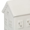Relaxdays Ceramic Tea Light House, Light House for 1 Tea