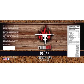 Pecan Gourmet Rub | Made in the USA using Natural Flavors and No Fillers | Premium Rub for Pork, Ribs, Chicken, Turkey and Salmon | Runnin’ Wild Foods