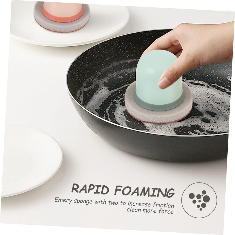 Ipetboom Non-s Scratch Dish Cleaning Sponges 4 Pack Kitchen Scrubbers