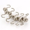 6 Magnetic Hooks 22lbs | Strong Neodymium Magnets | Heavy