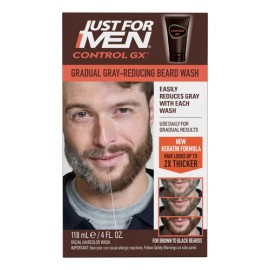 Just For Men Control Gx Barba Shampoo Desvanecedor De Canas