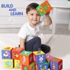 magdum 12 Baby Play Cubes - Building Blocks for Children