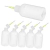 Mobestech 12pcs Glue Applicator Bottles Squeeze Bottles for Crafts Glue
