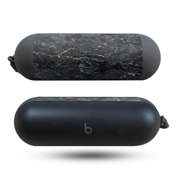 Speaker Skin Compatible with Beats Pill (2024) - Onyx Marble