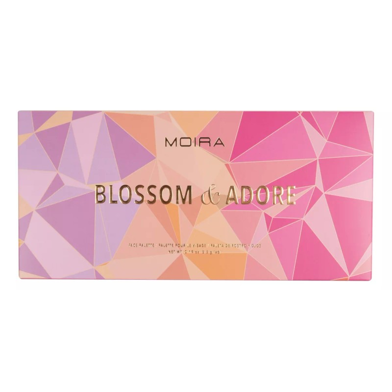 Moira Cosmetics Paleta De Rubores En Polvo Moira Cosmetics Blossom