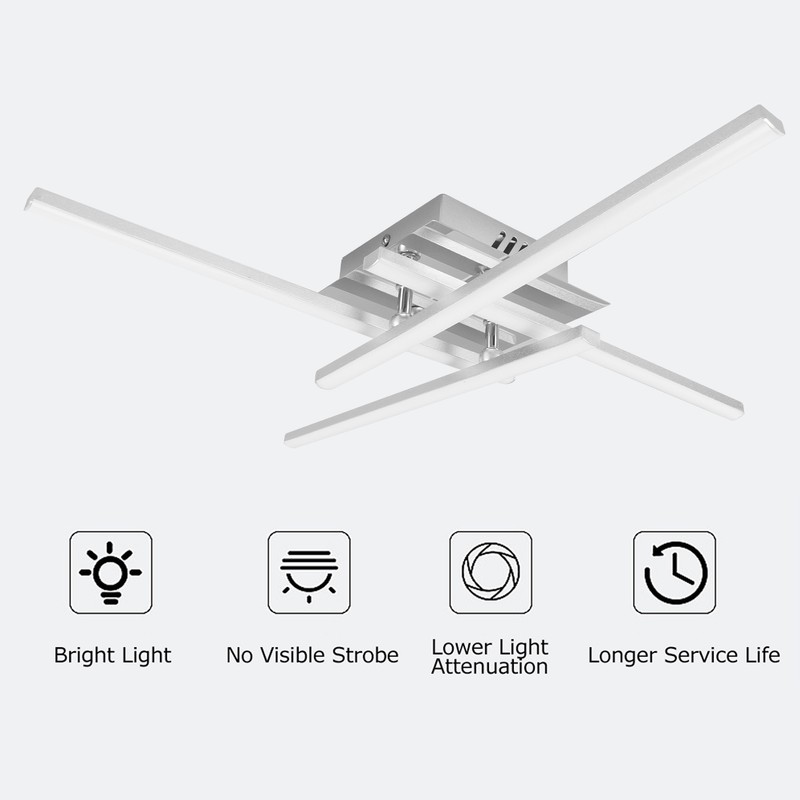140LED Ceiling Light Decorative Lamp Modern Ceiling Fixture for Living