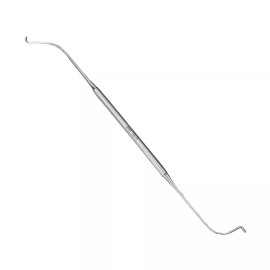 XPRS Kuhn Frontal Sinus Seeker, No.2 Double Ended, Curved, 90 Degrees, Premium