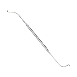 XPRS Kuhn Frontal Sinus Seeker, No.2 Double Ended, Curved, 90 Degrees, Premium