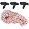 DODUOS 4 Pieces Lawn Mower Starter Cord Rope 10 m
