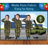 US Army Theme Face Cutout, 42x72 Photo Standee, Party Selfie