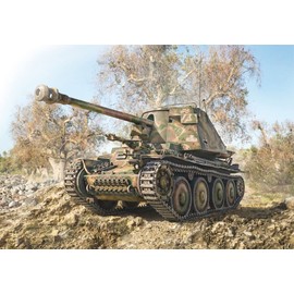 Italeri 6566 1:35 German Sd.Kfz.138 Marder III AUSF. H Model Building Kit, Standing Model Building, Crafts, Hobby, Gluing, Plastic Kit, Detailed Multi-Coloured