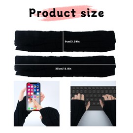 AYNKH 1 Pair Ladies Arm Sleeves, Adult Fingerless Gloves, Arm Warmers, Long Fingerless Hand Warmers, Autumn and Winter Knitted Arm Warmer Sleeves, Fashionable Arm Warmer Singles, Gifts for Women