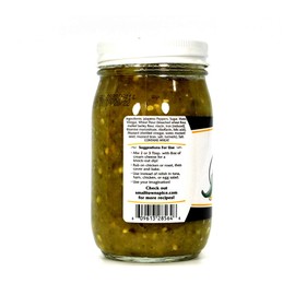 Deep Fork Small Town Spice Medium Pepper Butter - Medium Spice Pepper Spread Made with Jalapeno Peppers with Seeds - Relish, Dip, Rub, or Condiment - Spicy Spread - 16 oz (454g)