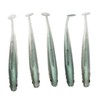 5Pcs Simulated Soft Fish Bait 3D Eyes Environmentally Friendly Silicone