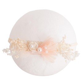 Lgvhydh Newborn Baby Photography Props Headband Baby Photoshoots Girl Hair Accessories Headdress Newborn Princess Headwear Photography (Pink)