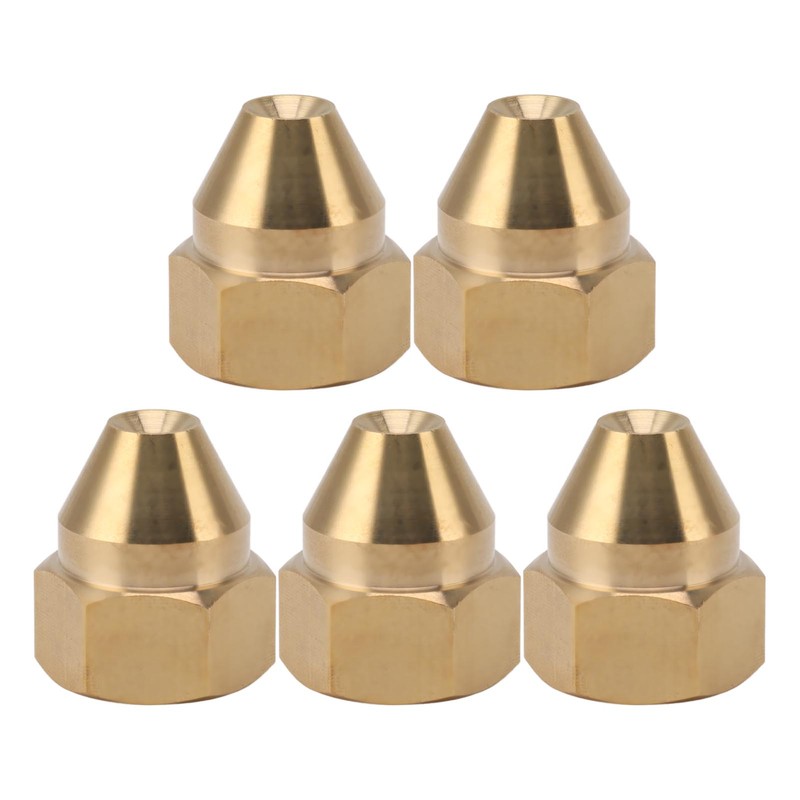 10PCS Misting Nozzle Brass Corrosion Pressure Resistant Fine Misting Water