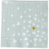 Räder Golden Heart Cocktail Napkin