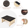 One Step Stool for Adults Seniors with Non-Slip Rubber Stepping