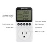KETOTEK Digital Temperature Controller Outlet Day Night Thermostat Plug Socket