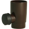 MARLEY Rain collector with overflow stop DN 53, brown