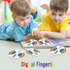 Pack of 2 Maths Fidget Spinner Modern Interactive Math Learning