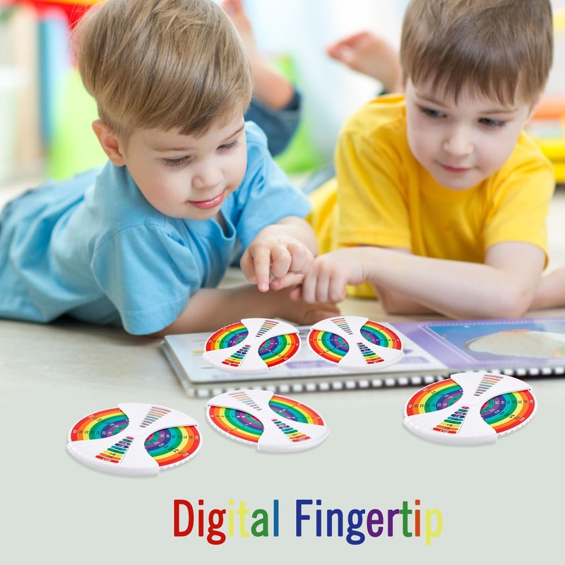 Pack of 2 Maths Fidget Spinner Modern Interactive Math Learning