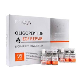 Oligopéptido - Suero Facial -Rejuvenecedor, Hidratante - Set de Polvo Liofilizado 99% Puro (Set de 12 Viales)