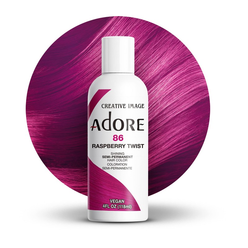 Adore Semi Permanent Hair Color (086 Raspberry Twist) | Vegan