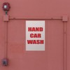 Door Decals Vertical Vinyl Stickers Multiple Sizes Hand Car Wash
