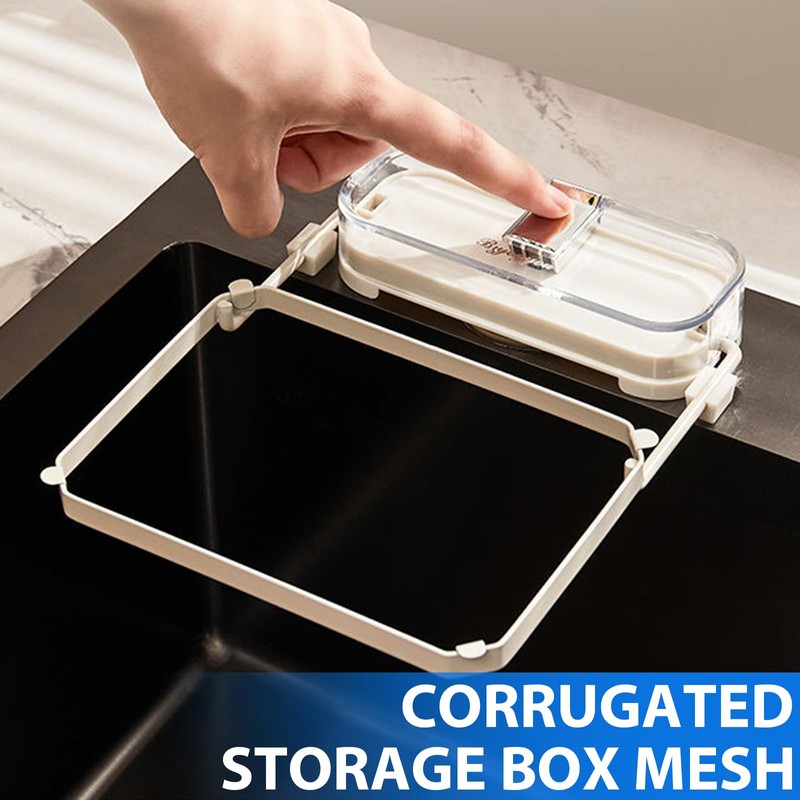 Kitchen Sink Strainer Sink Strainer for Kitchen and Bathroom (White)