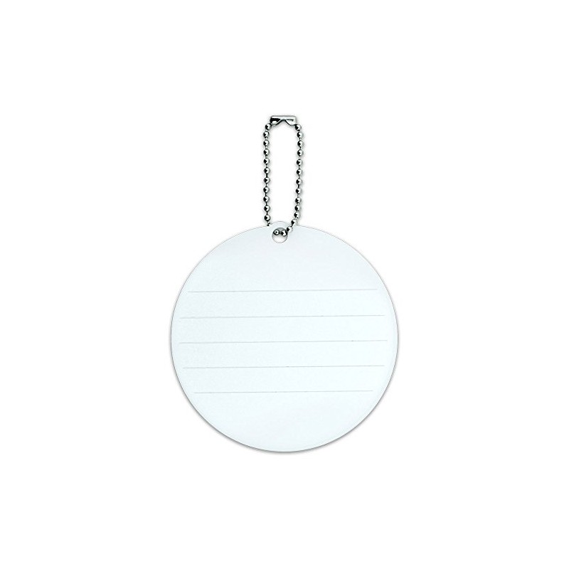 Water Polo Ball Round Luggage ID Tag Card Suitcase Carry-On