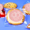 Big Dot of Happiness Pink Wedding Thank You Stickers and