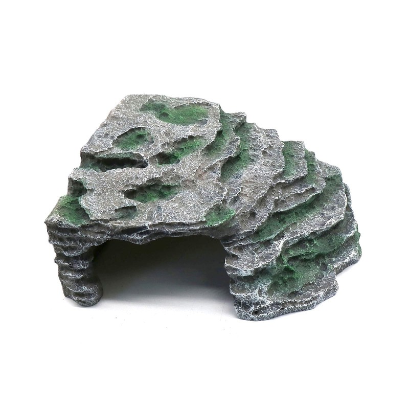 Large Reptile Hide Shale Scape Step Ledge, Reptile Cave Hideout,