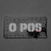 Multicam O POS - Parche táctico infrarrojo de tipo sangre,