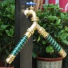 SIGURANTA Garden Hose Extension Adapter, Hose Kink Protector with Coil