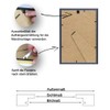 IDEAL TREND FlexiFrame Lightweight Block Profile Plastic Picture Frames with