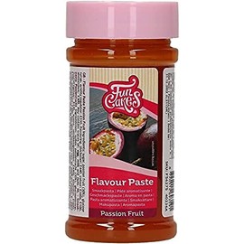 FunCakes Pasta Aromatizzante Frutto della Passione: aromi alimentari, ottimo gusto, perfetto per decorare torte, adatto per pastelle e ripieni. 120 gr.