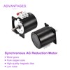 DMiotech Synchronous AC Reduction Motor 60KTYZ AC110V 20RPM Ac Motor