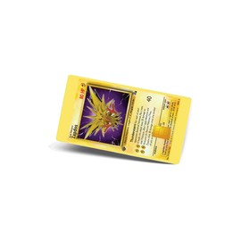 Anime Card Skin for Credit, Debit, Bank Card - Credit Card Skin Matte Sleek Waterproof Vinyl Stickers (Zapdos)