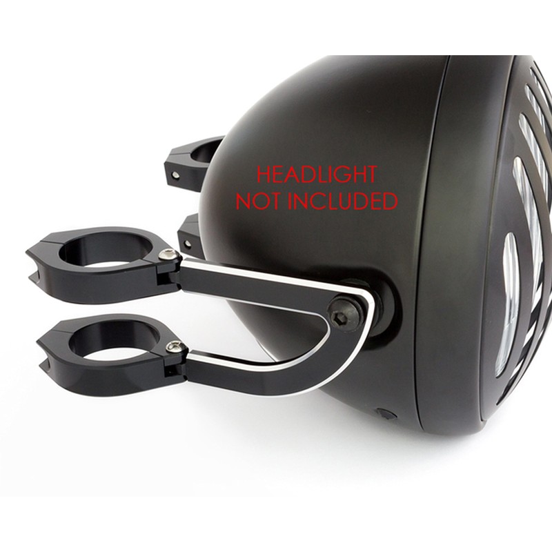 Alchemy Parts Headlight Clips with Clamp Fork 36-37 mm for