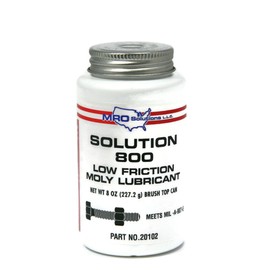 Anti-Seize Stainless Steel Low Friction Lubricant Compound High Temp MRO 800 8oz