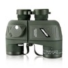 AOMEKIE 10X50 Marine Binoculars Waterproof with Rangefinder Compass for Hunting