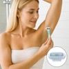 12 PCS Razor Blades Refill for Estrid, Pubic Hair Razor