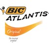 Bic Vcg11bk Atlantis Original Retractable Ballpoint Pen, Black Ink, Medium,
