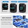 LIOTOIN Wireless Doorbell, Waterproof Doorbell Kit, Displays Time and Call