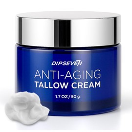 Blsamo de ternera batida para la piel hidratante facial orgnico alimentado con pasto para el cuidado de la piel de los hombres - Crema de sarga...    